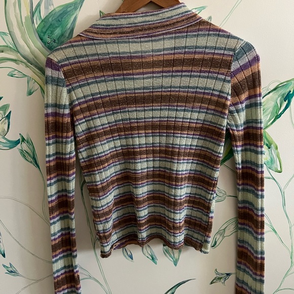 Gimaguas Ribbed Striped Cardigan - Picture 3 of 4